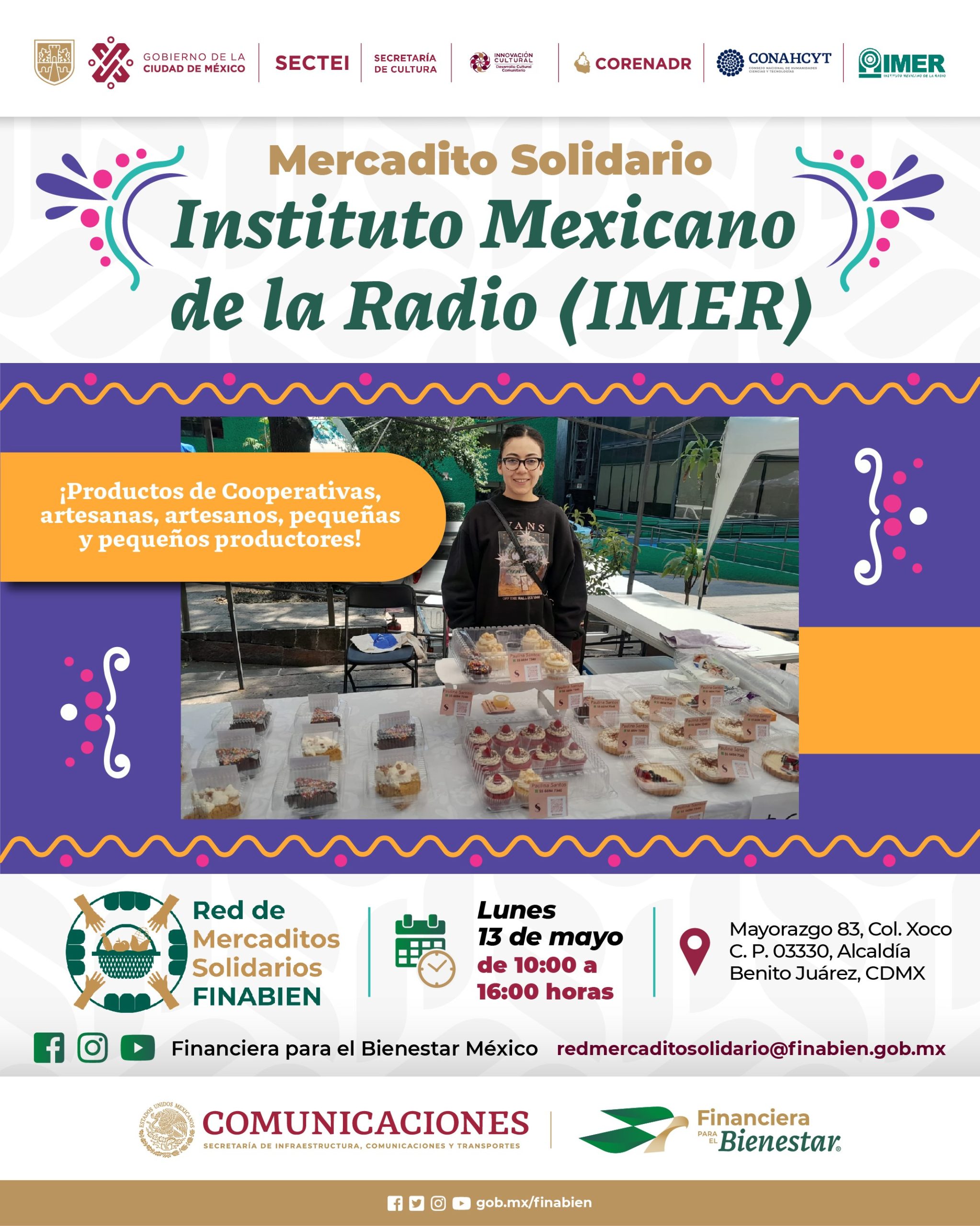 Mercadito Solidario, Instituto Mexicano de la Radio (IMER)